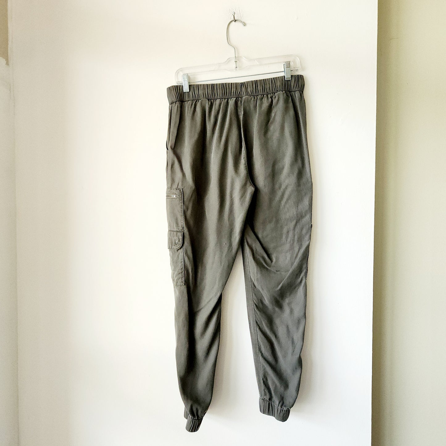 Banana Republic Factory 100% Lyocell Drawstring Cargo Pants - S