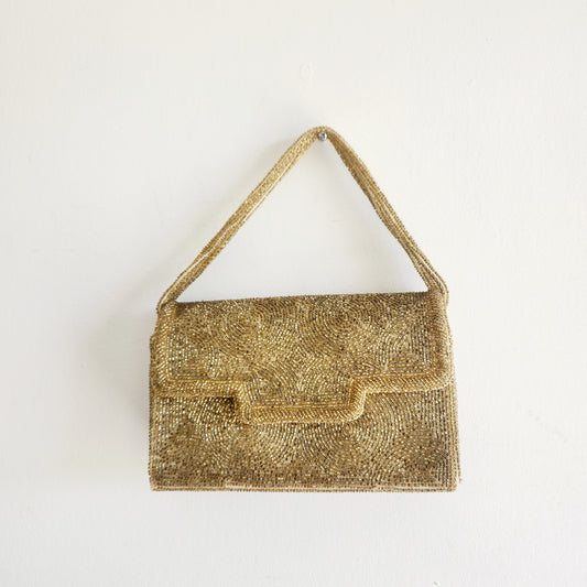 Vintage Safco Bag Beaded Evening Purse