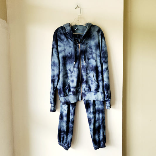 Old Navy Tie Dye Zip Up Hoodie & Sweatpants - S/M