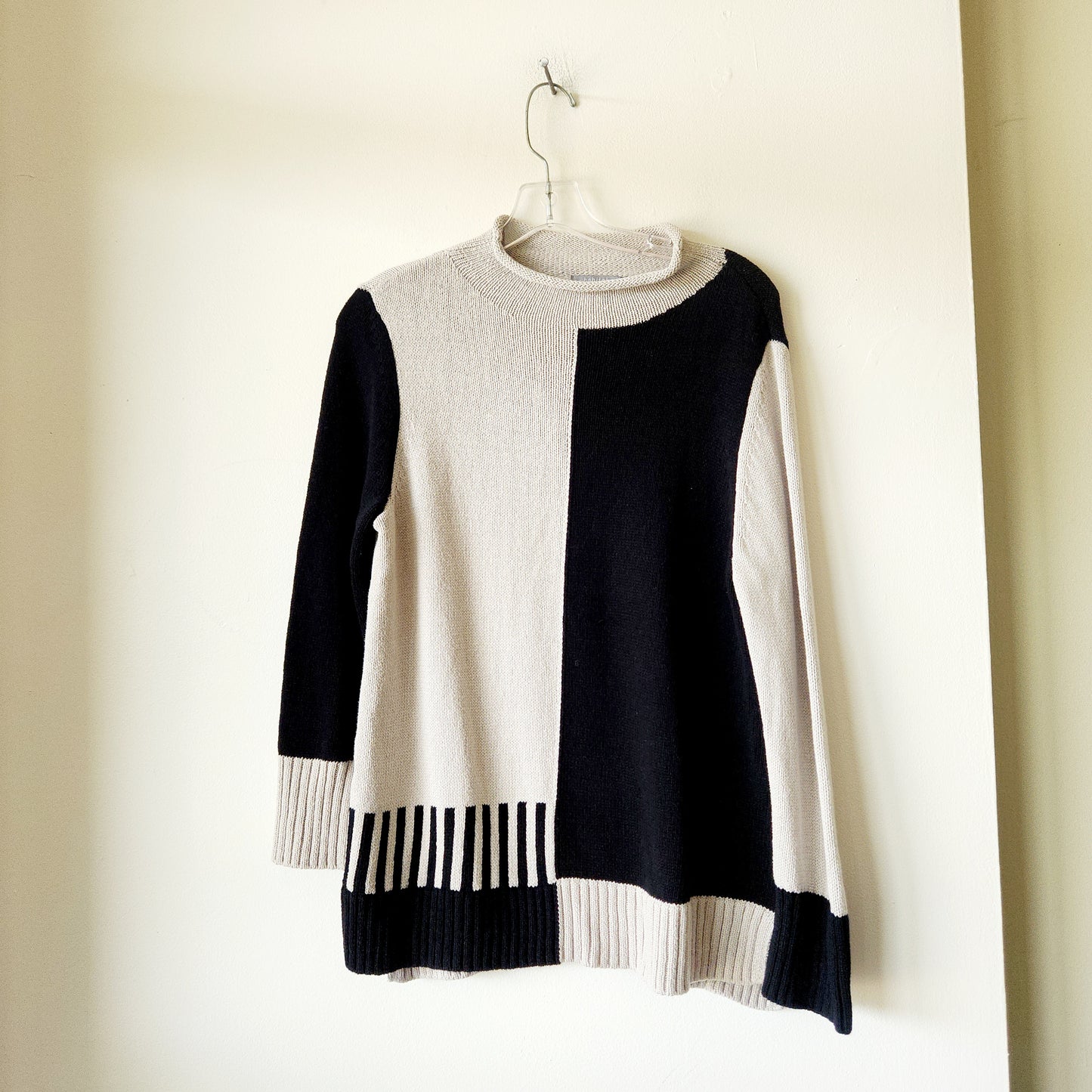 Habitat Clothes Two Tone Sweater - XS