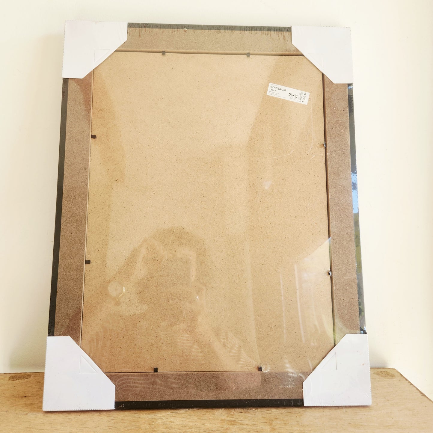 Ikea RibbaBlack Wooden Frame Matted11" x 15"(Frame)  7.5" x 9.5" (Photo)