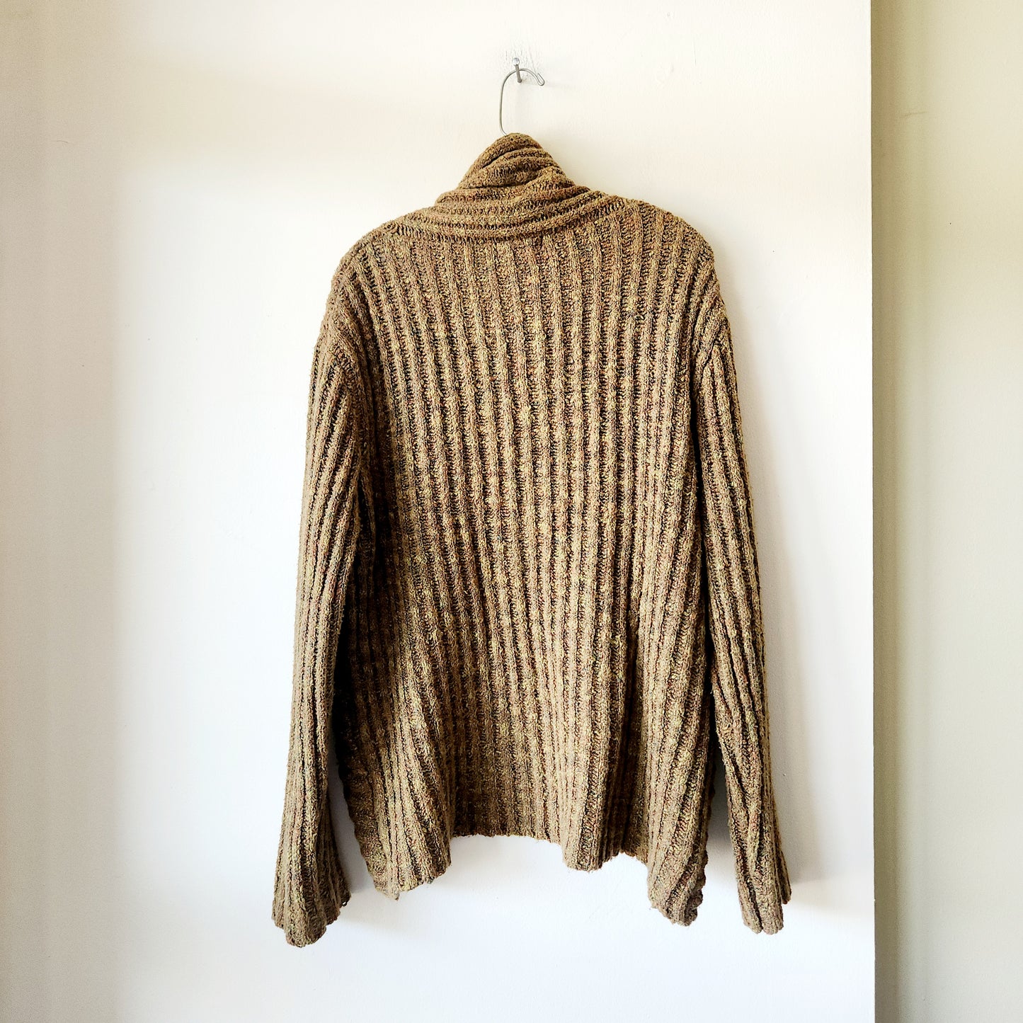 Nomadic Traders Chunky Knit Open Cocoon Cardigan - L
