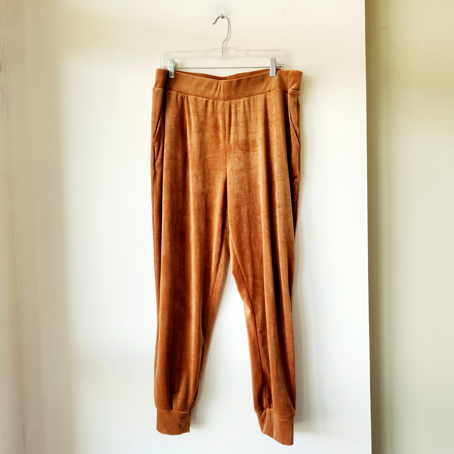 Cable & Gauge Studio Velour Joggers - XL
