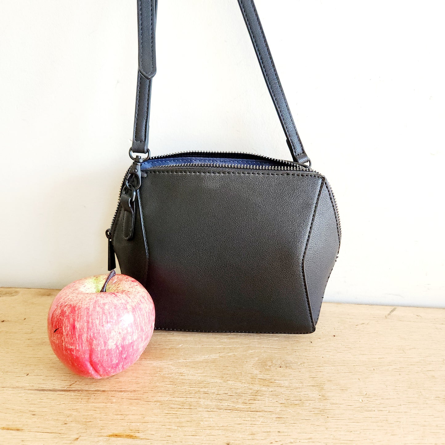 Pixie Mood Structured Faux Leather Crossbody Bag