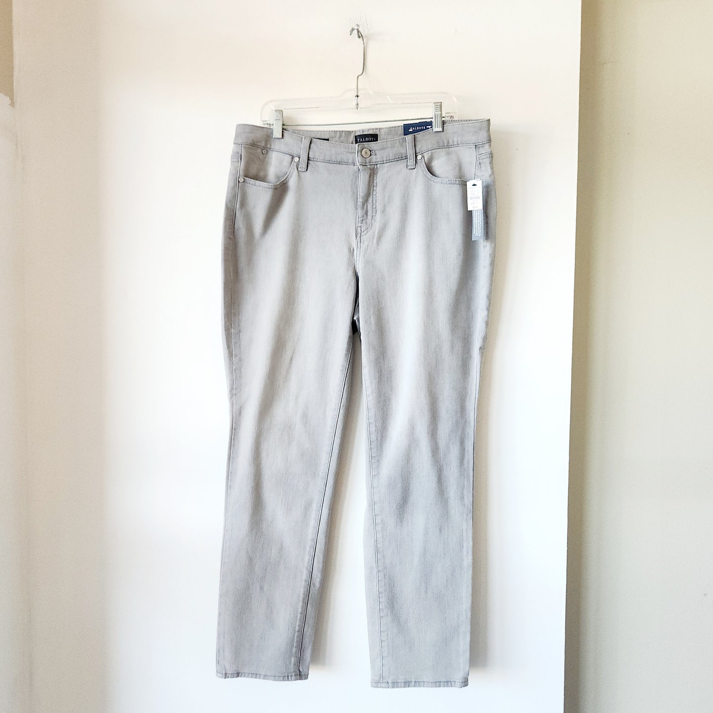 Talbots Slim Leg Ankle Jeans - size 14W - New