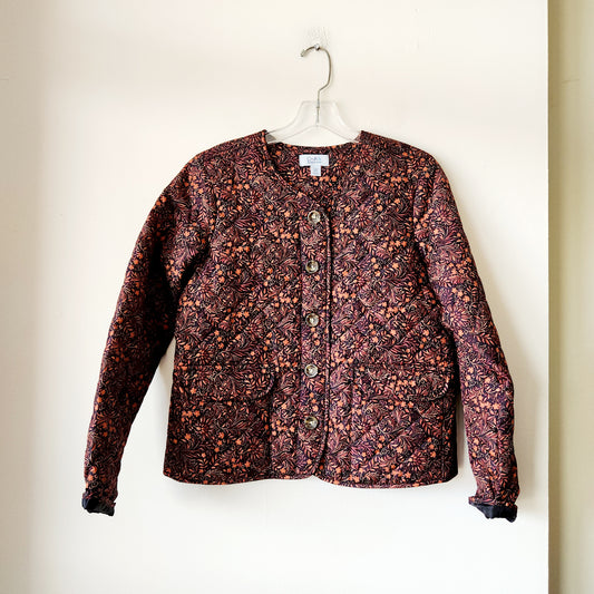 Croft & Barrow Boxy Fit Quilted Jacket - Petite XS