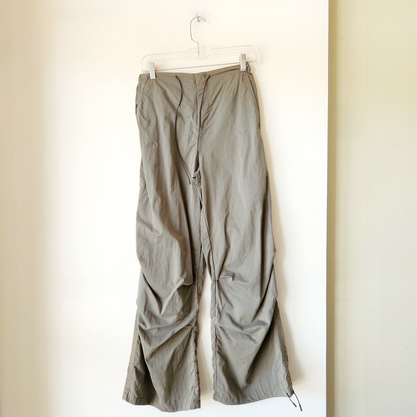Zara Parachute Pants with Drawstrings - XS