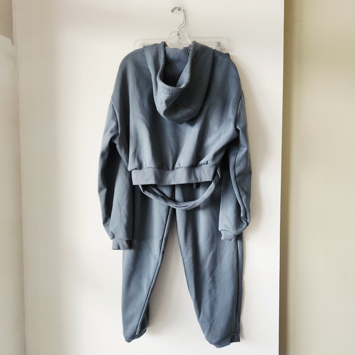 Squat Wolf Hoodie & Joggers Set - M