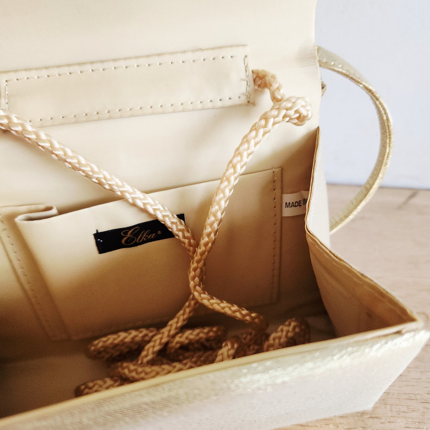 Elka Small Evening Bag with Beading