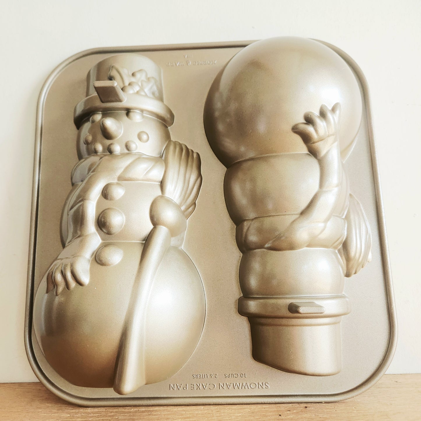 Nordic Ware 3D Snowman Cake Pan Williams Sonoma