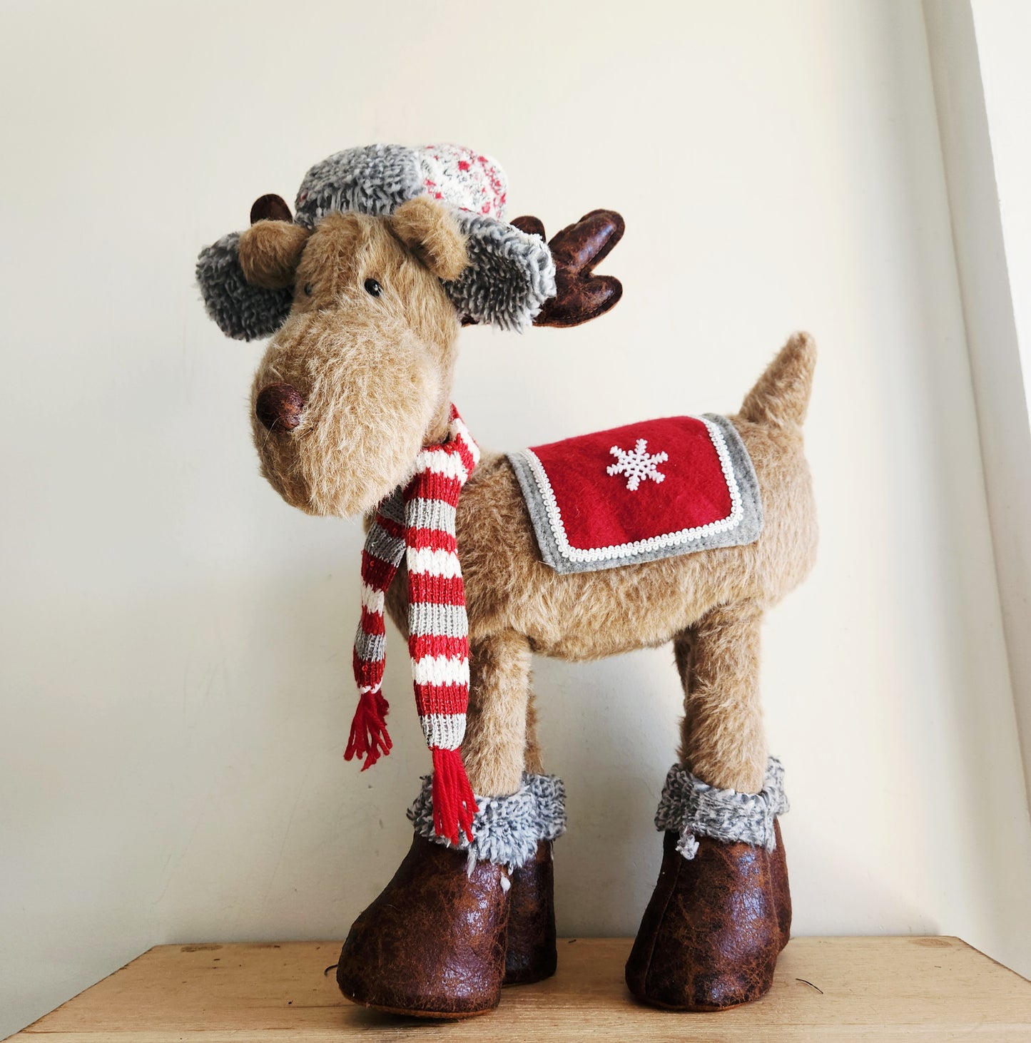 21" Moose Plush Figurine