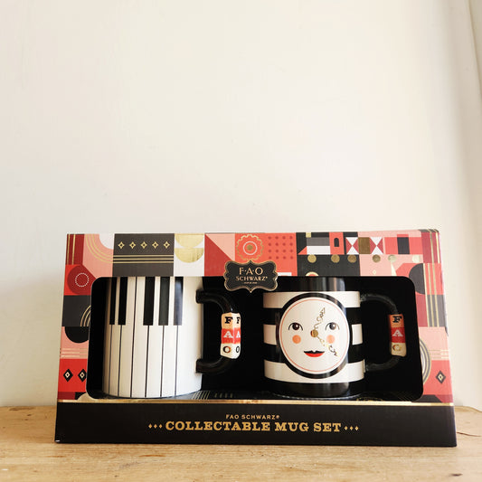 FAO Schwarz Collectible Mug Set