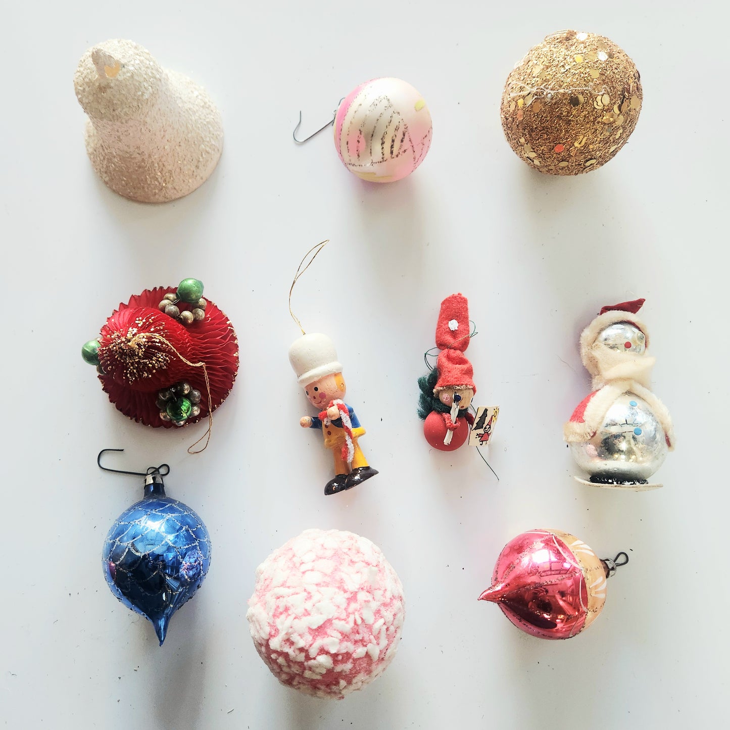 Vintage Ornaments Variety Set of 10