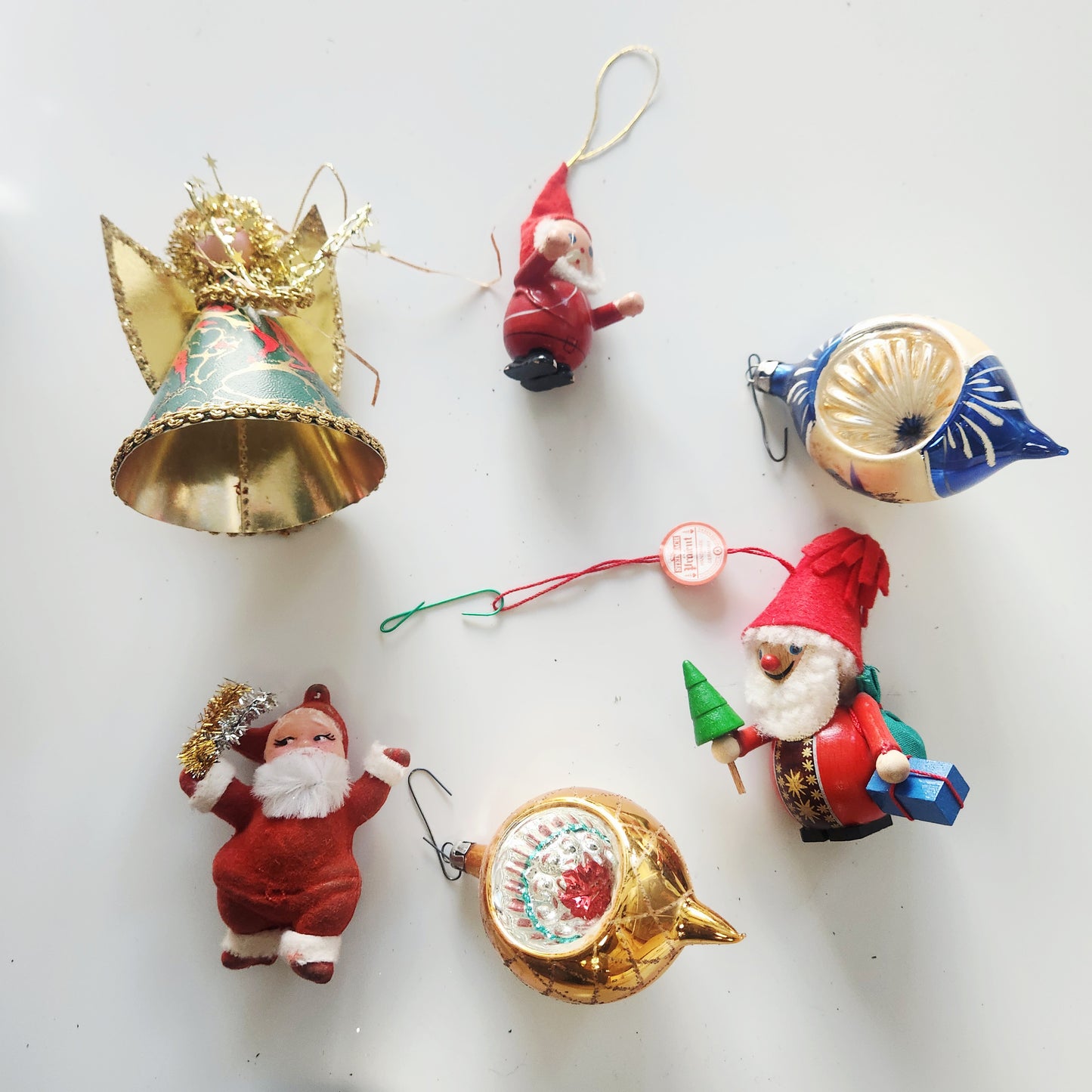 Vintage Ornaments Variety Set of 6