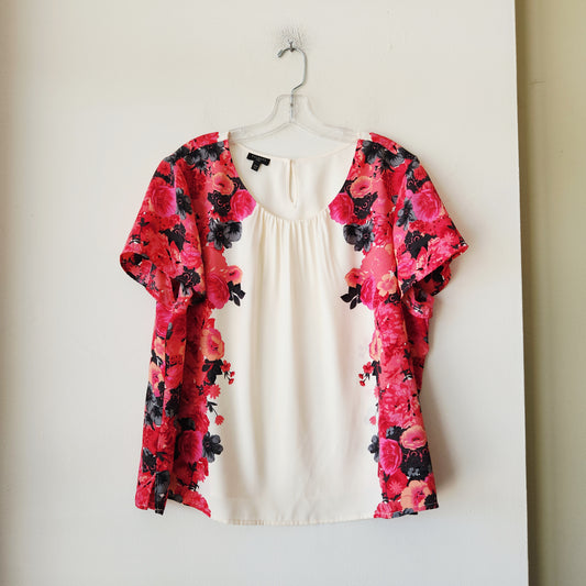 Talbots Top with Floral Details - size 20W