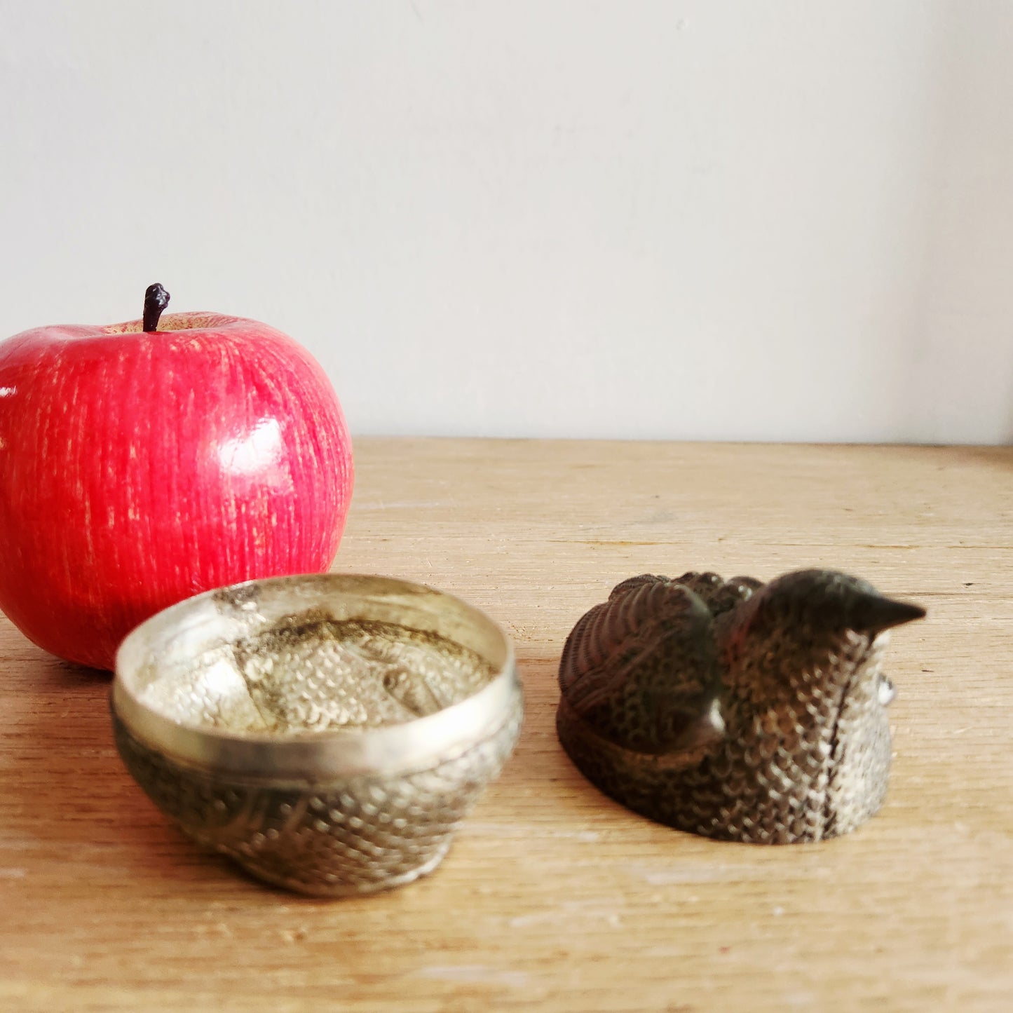 Vintage Antique Figural Betel Nut Box