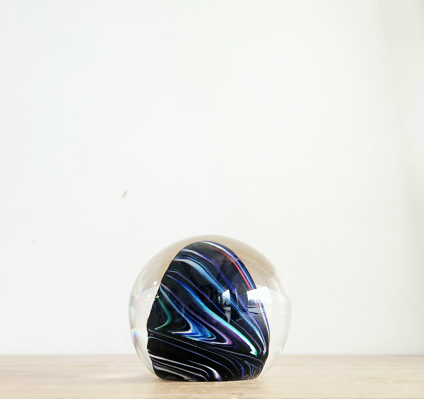 Handblown Glass Paperweight Signed Jason L...