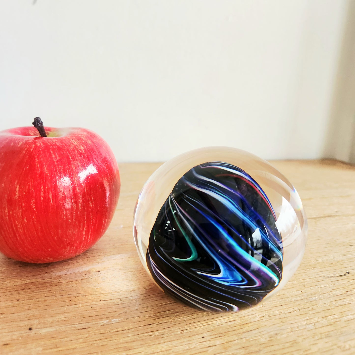 Handblown Glass Paperweight Signed Jason L...
