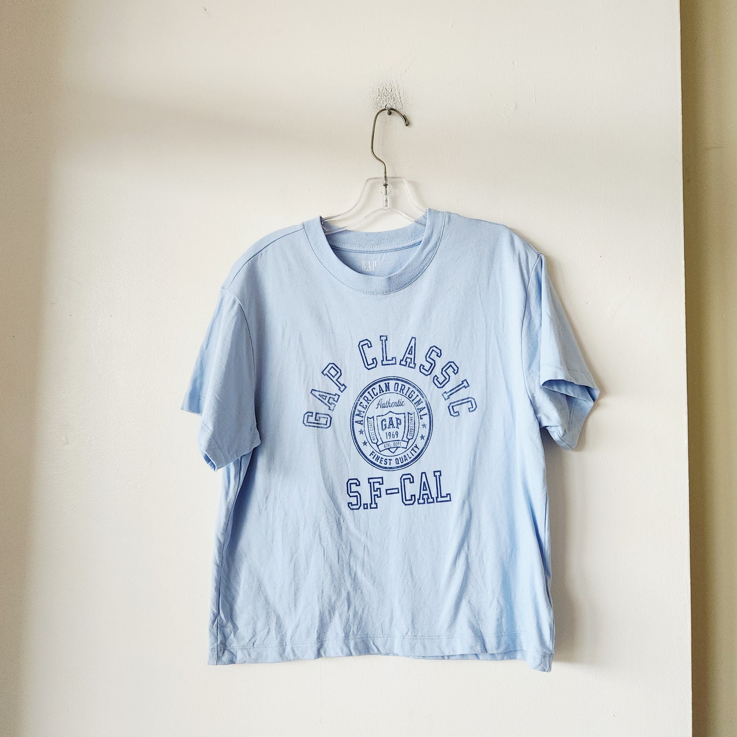 GAP 100% Cotton Logo Tee - M