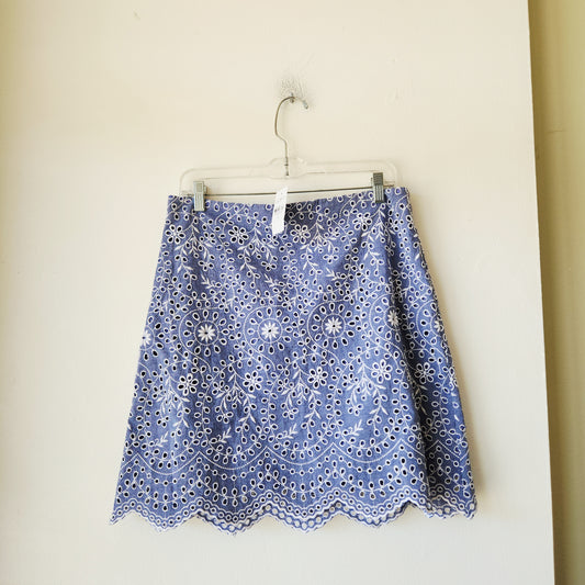 Loft Eyelet Skirt - size 8