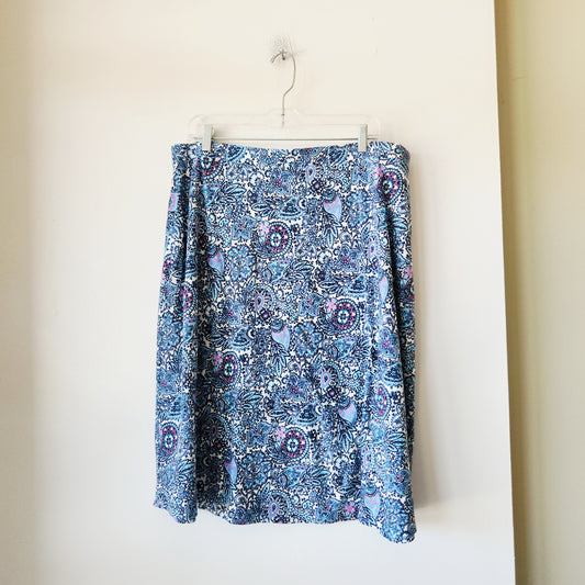 Talbots Jersey A-Line Skirt - 1X