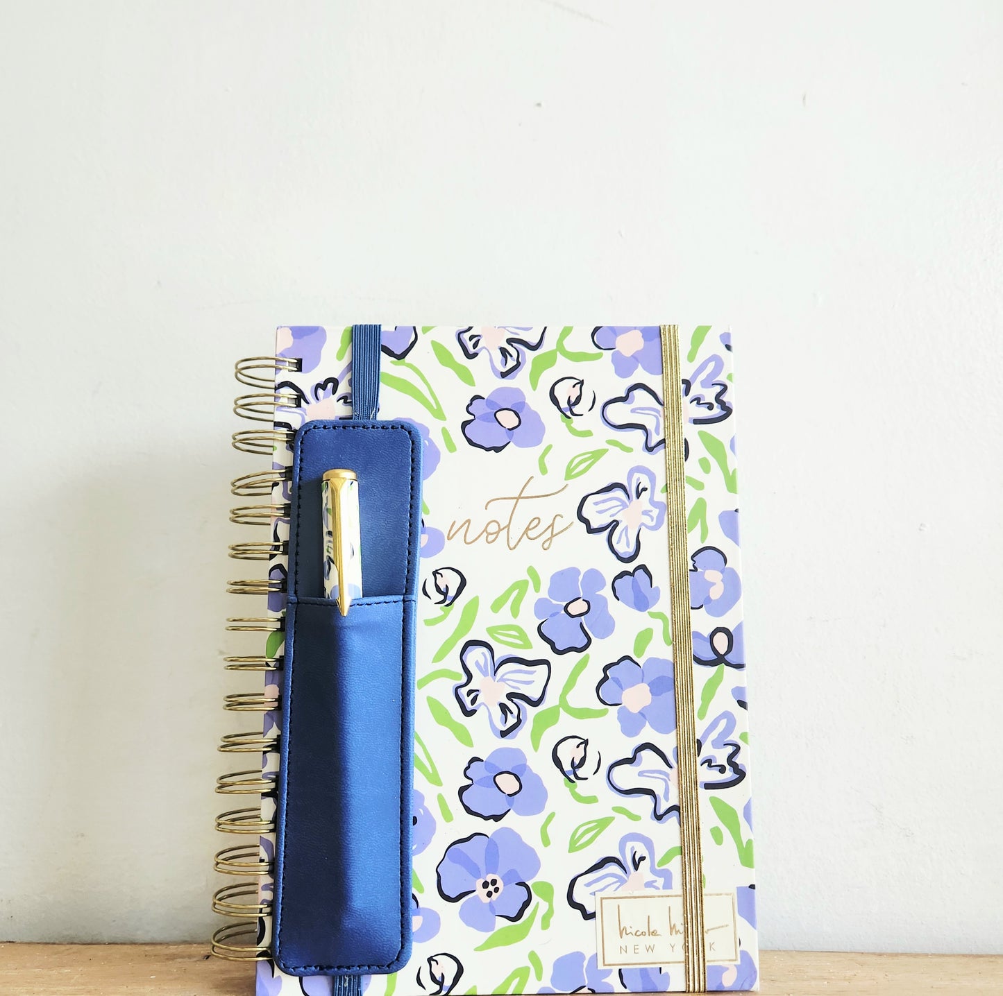 Nicole Miller Lines Notebook w Pen