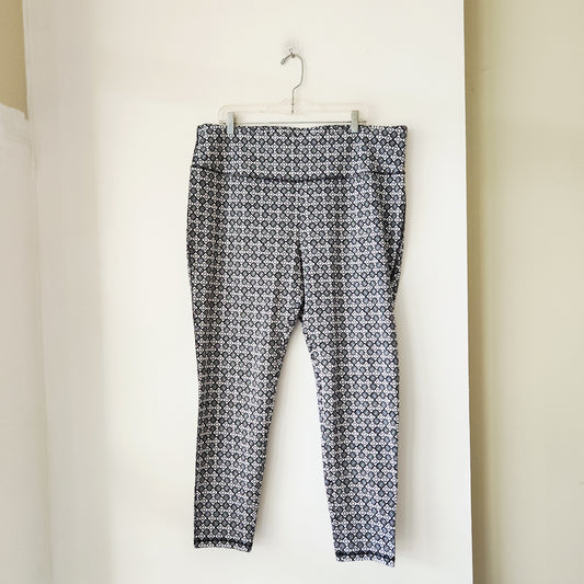 T by Talbots Pattern Leggings - 2X