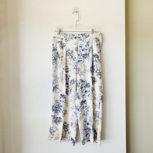 Jules & Leopold Pleat Front Pants - M