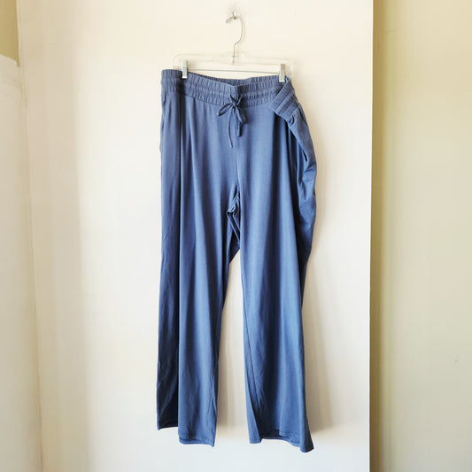 AnyBody Super Soft Drawstring Jersey Lounge Pants - 1X