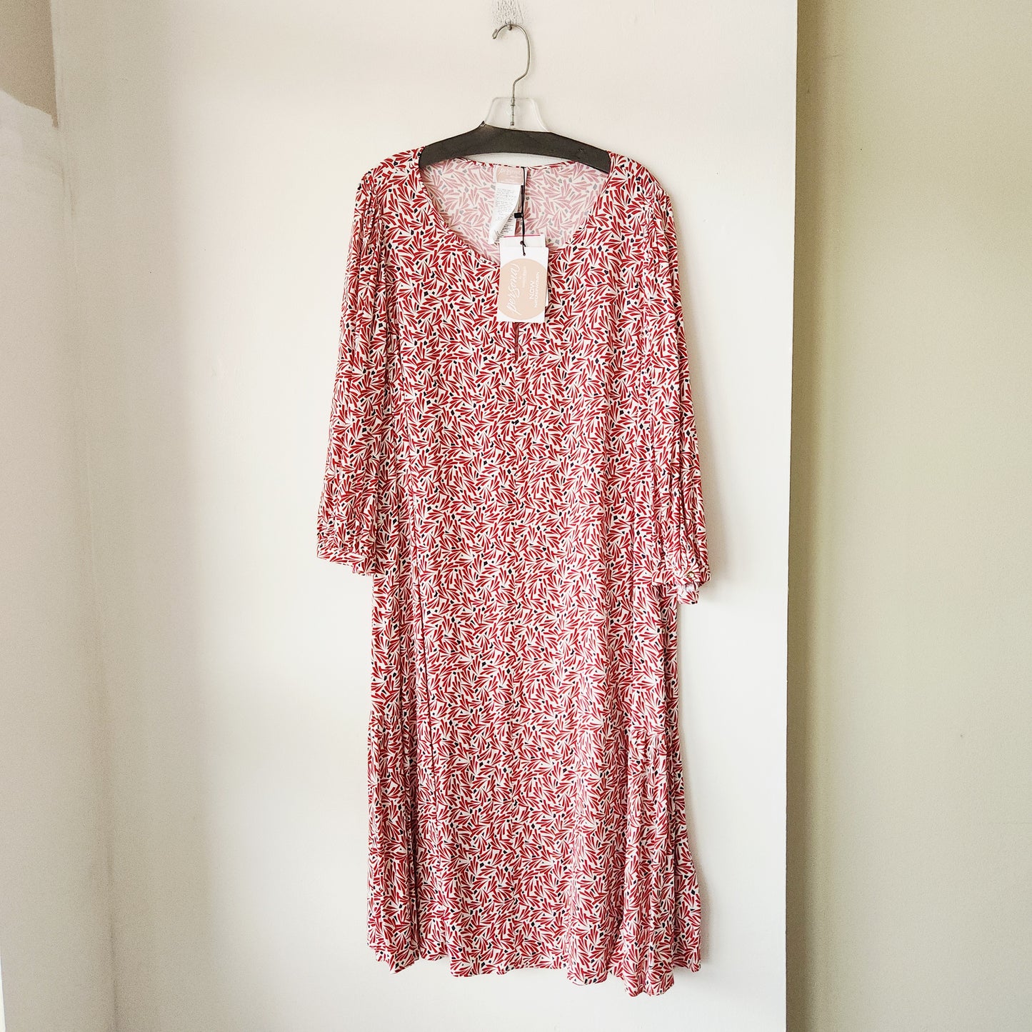 Persona by Marina Rinaldi Dress with Keyhole Neckline - size 16 - New