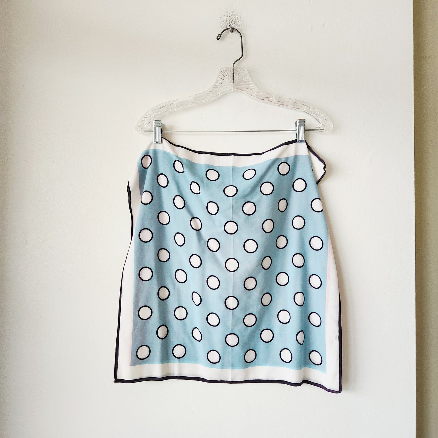 Vintage Polka-dot Small Square Scarves - Set of 2