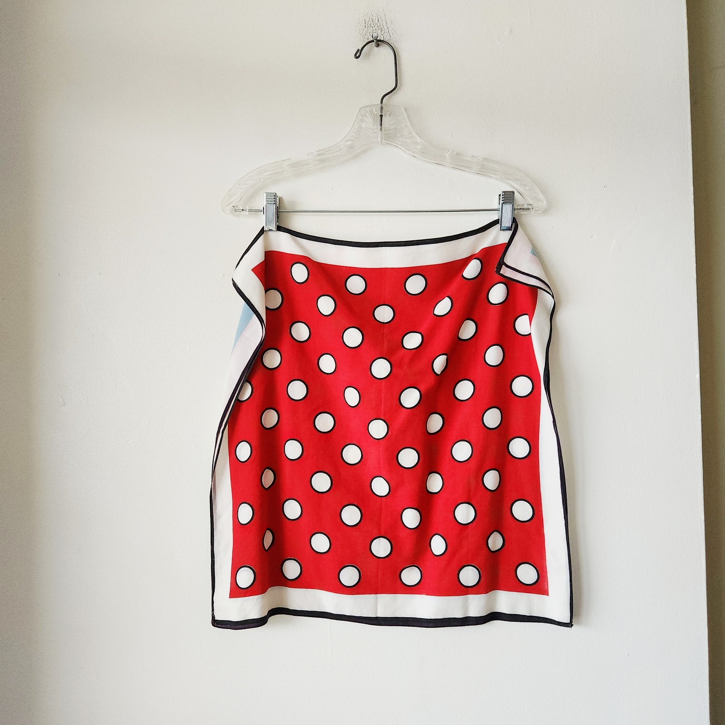 Vintage Polka-dot Small Square Scarves - Set of 2