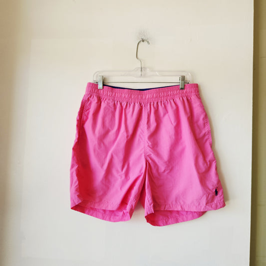 Polo by Ralph Lauren Hot Pink Swim Trunks - L
