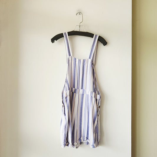 Hollister Striped Overalls - S
