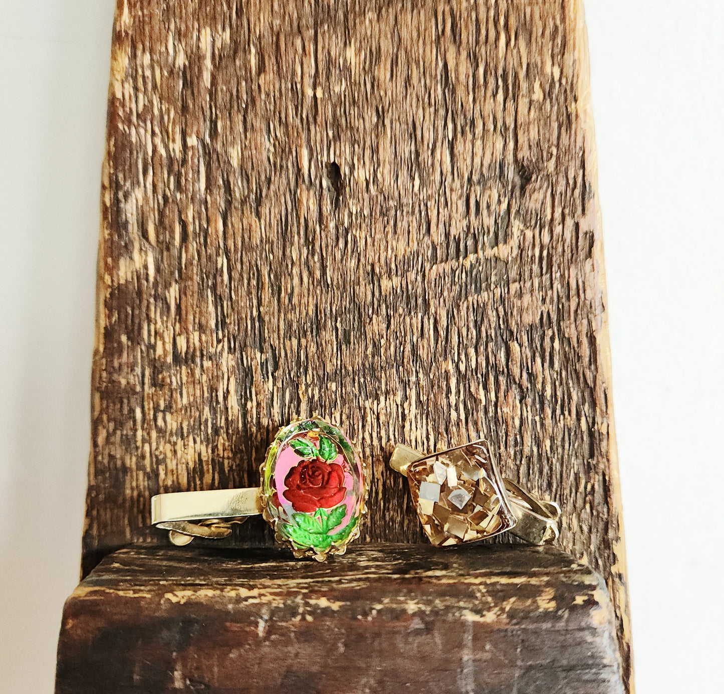 Vintage Tie Clips - Set of 2