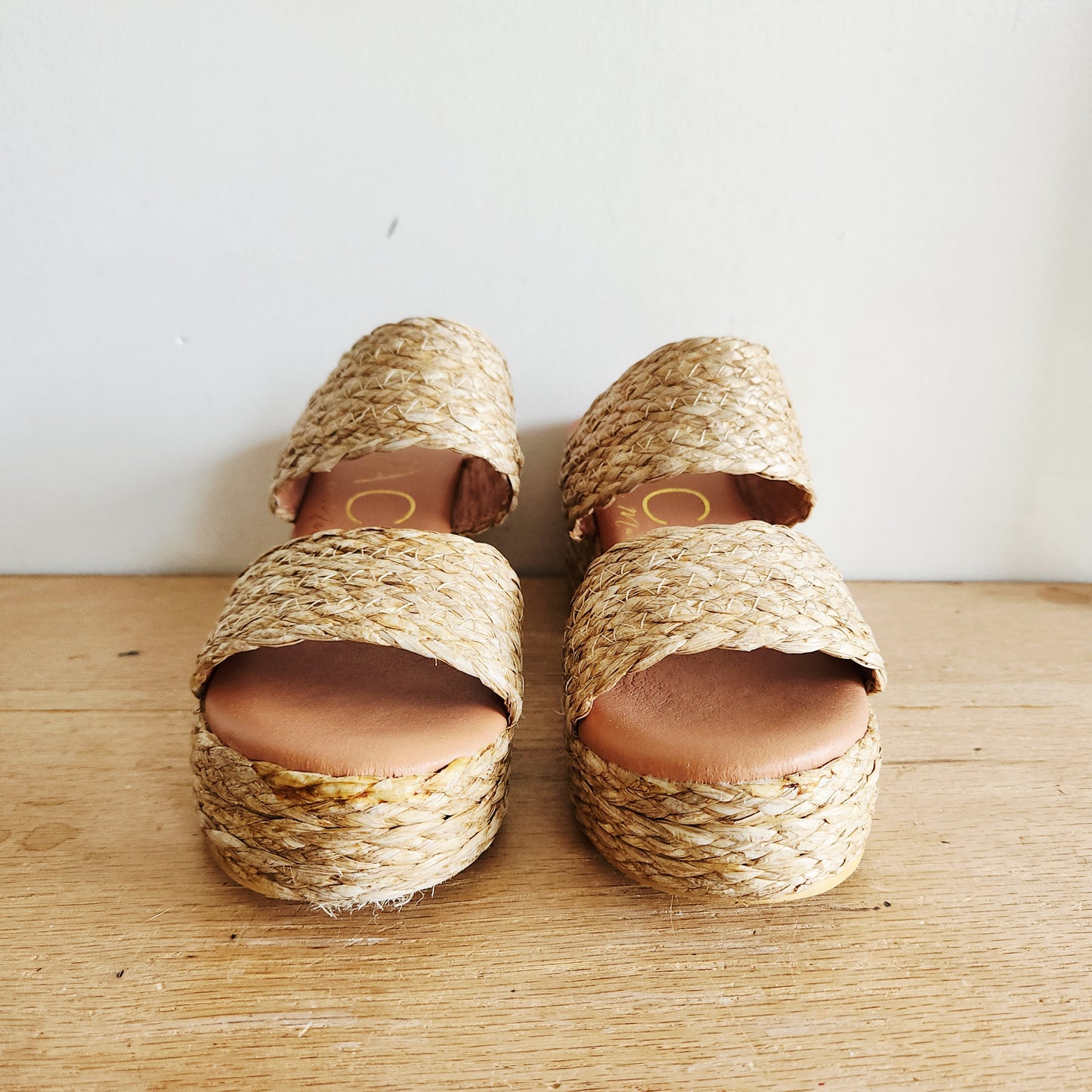 Beach by Matisse Woven Platform Sandals - 7M
