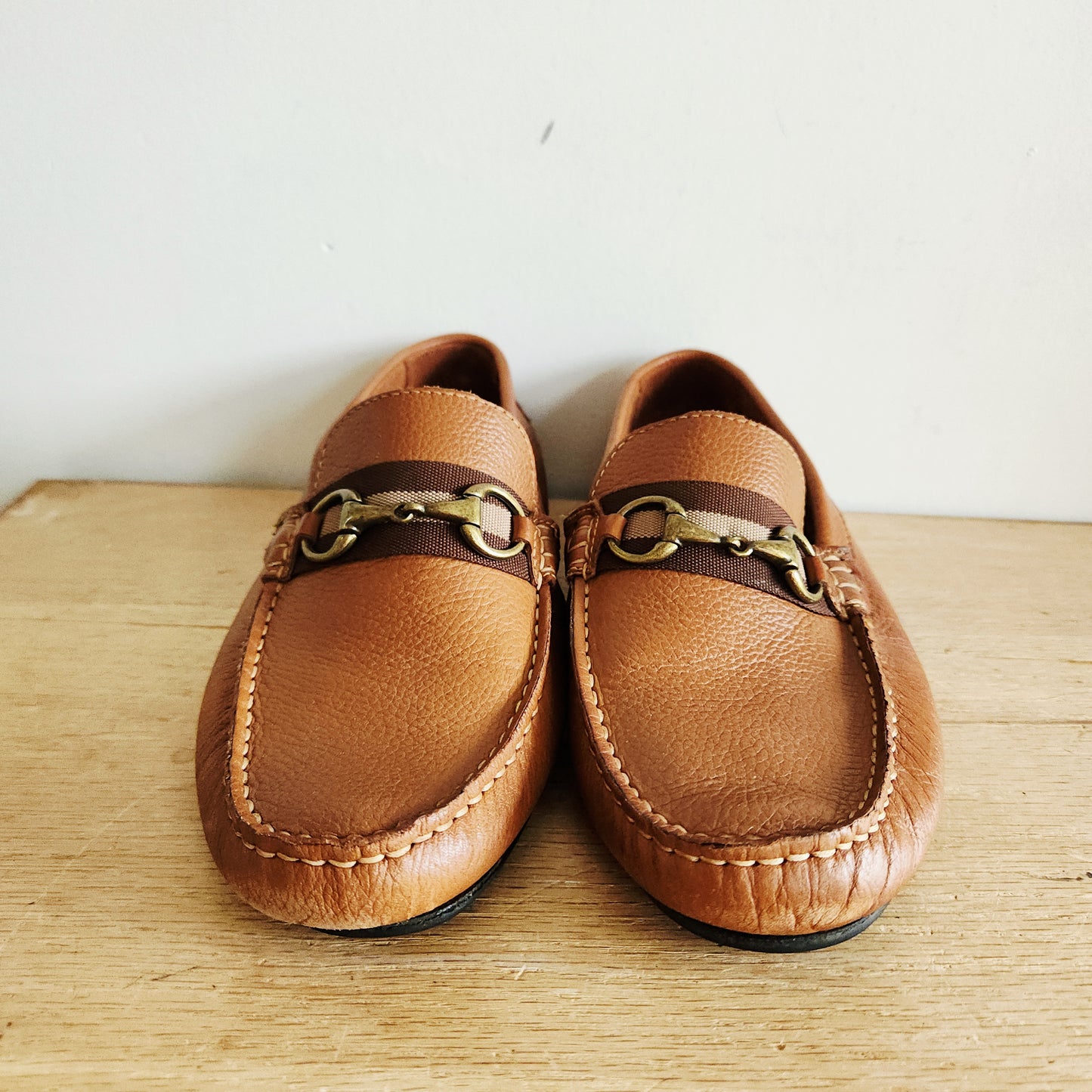 Giorgio Brutini Le Glove Leather Loafers - size 8M