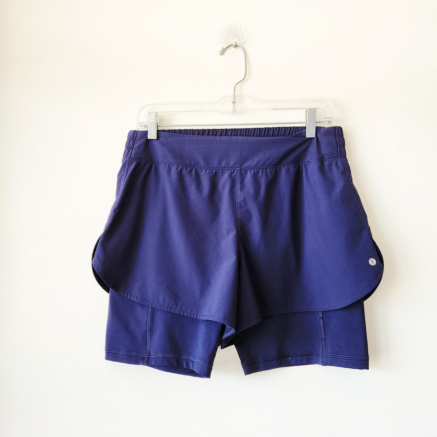 Layer8 Navy Active Shorts - M