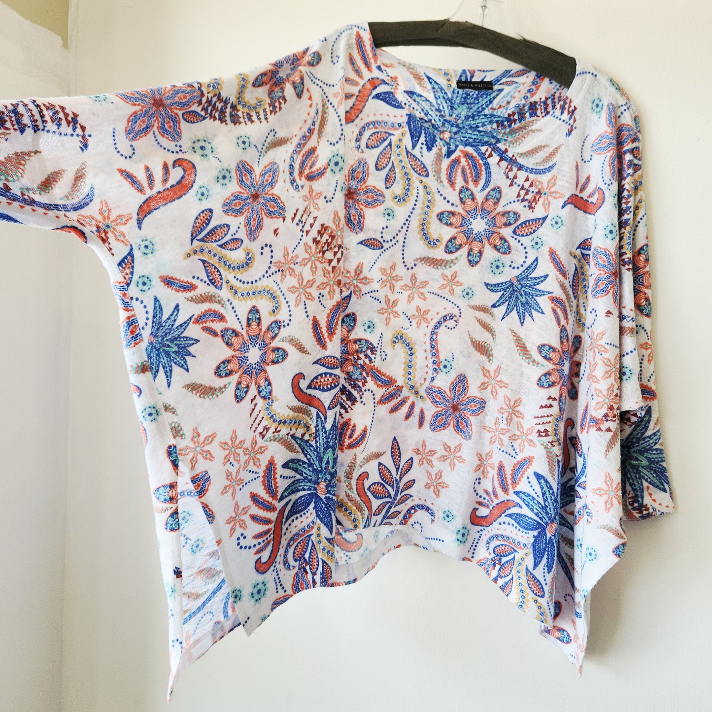 Nally & Millie Oversized Boxy Fit Top - One Size