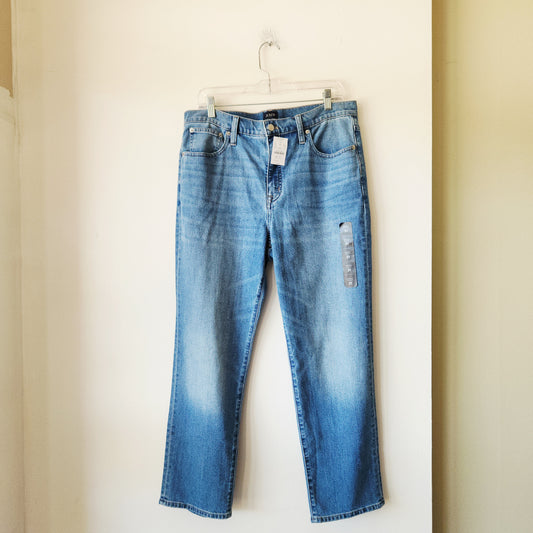 J Crew Factory The Essential Straight Leg Jeans - size 31 - New