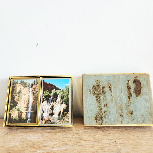 Congress Vintage Playing Cards Waterfalls