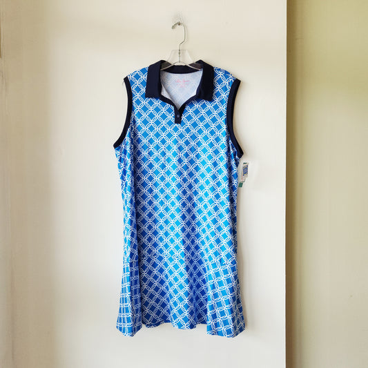 Lillie Green Polo UPF50 Dress - L - New