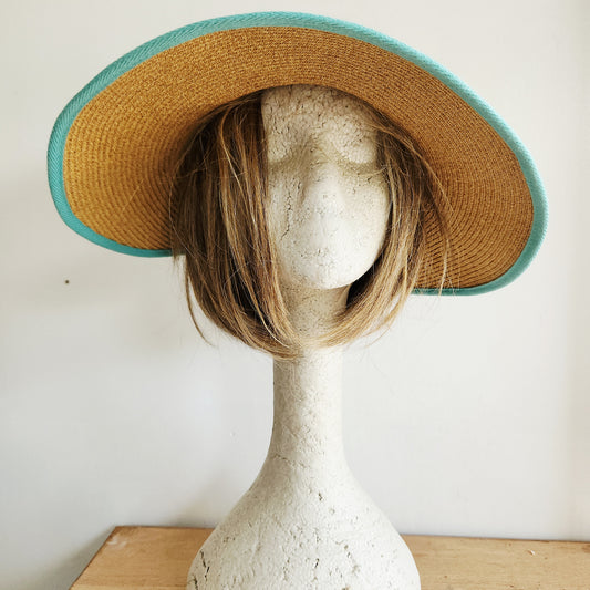 Cappelli Wide Visor with Tie One Size