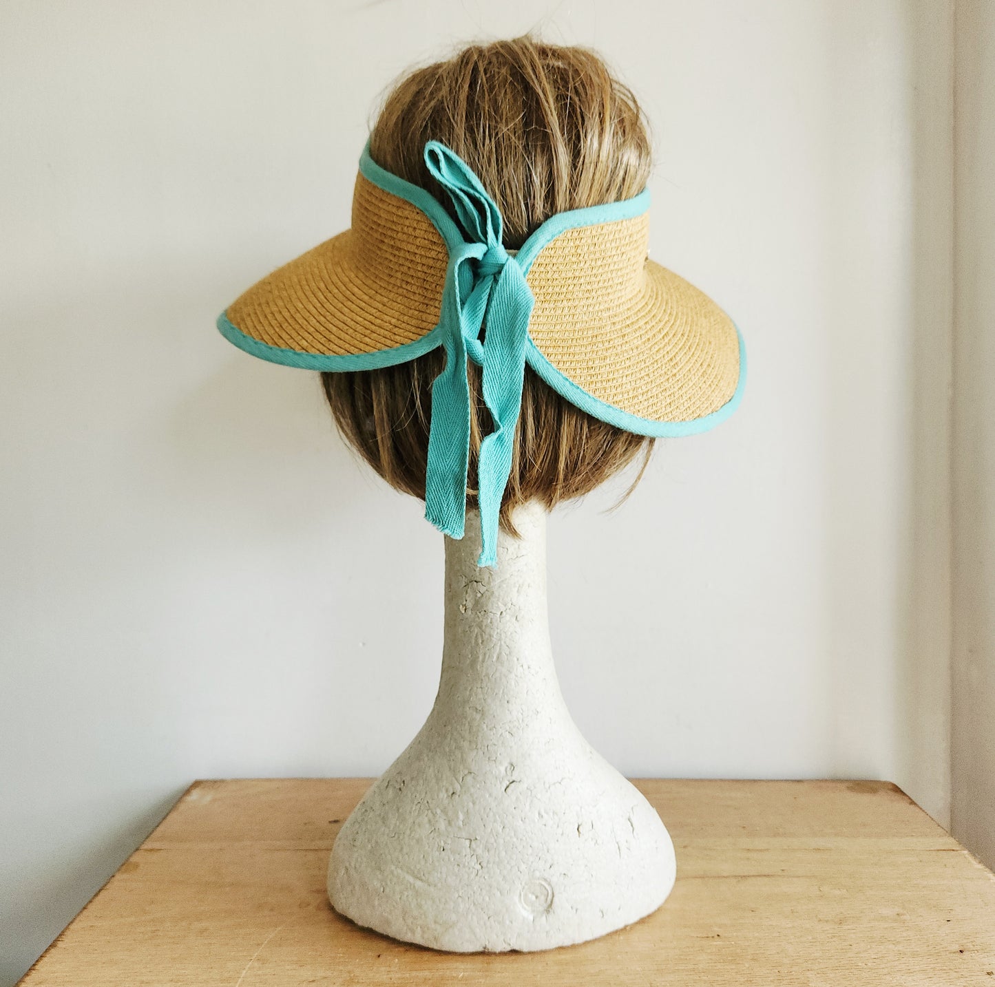 Cappelli Wide Visor with Tie One Size