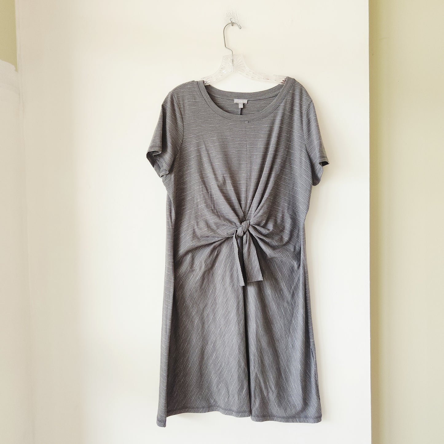 T by Talbots Jersey Dress with Front Tie - size 1X Petite