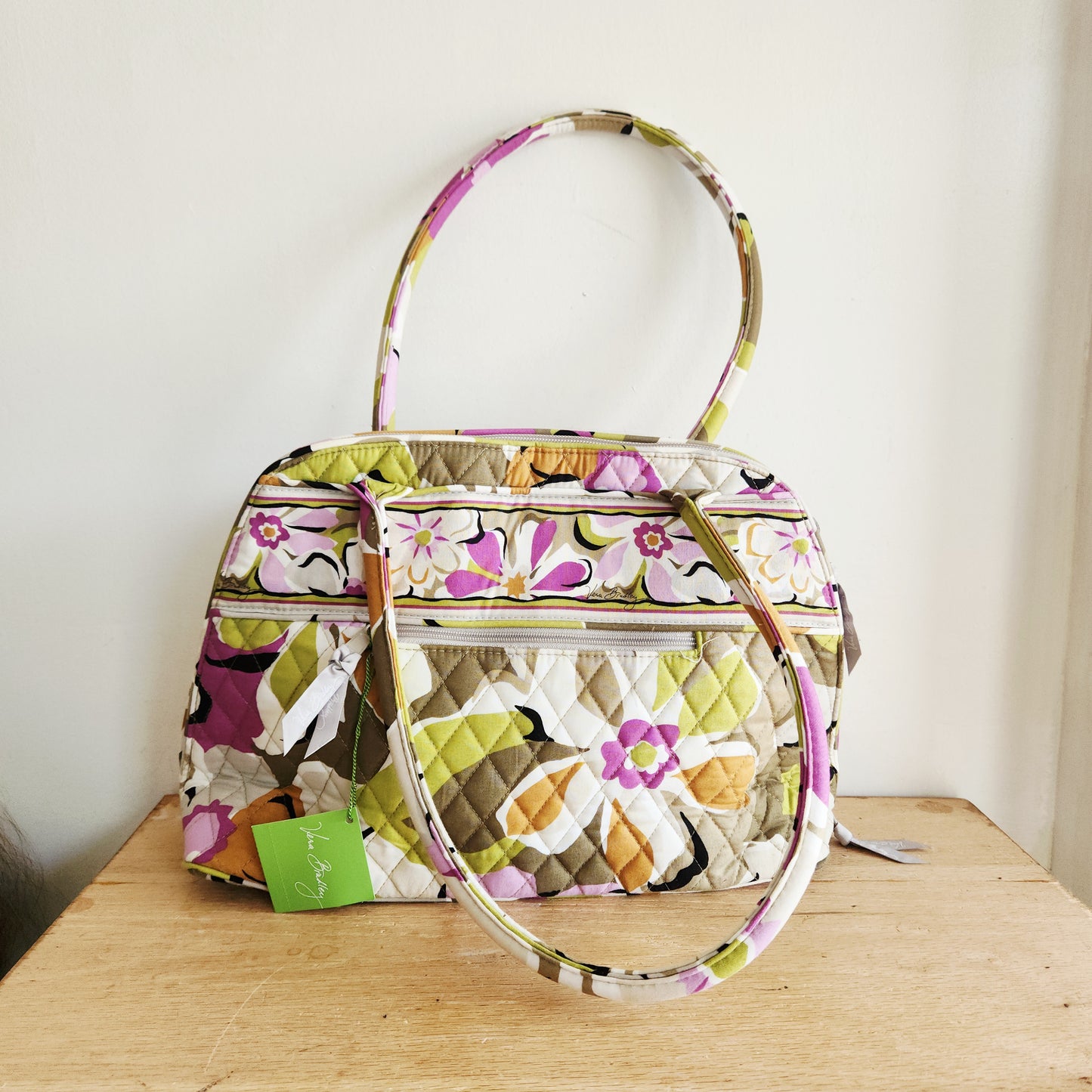Vera Bradley Portobello Road Bowler Bag - New