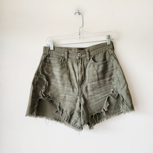 American Eagle High Rise Mom Cut Off Shorts - size 4