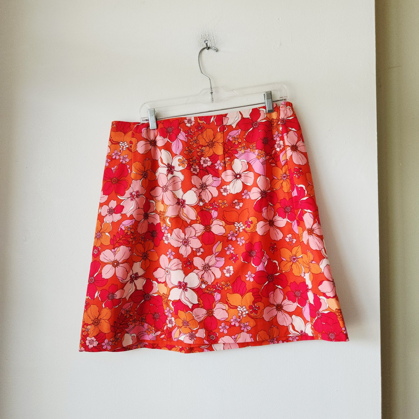 Talbots Bright Floral Skirt - size 14W