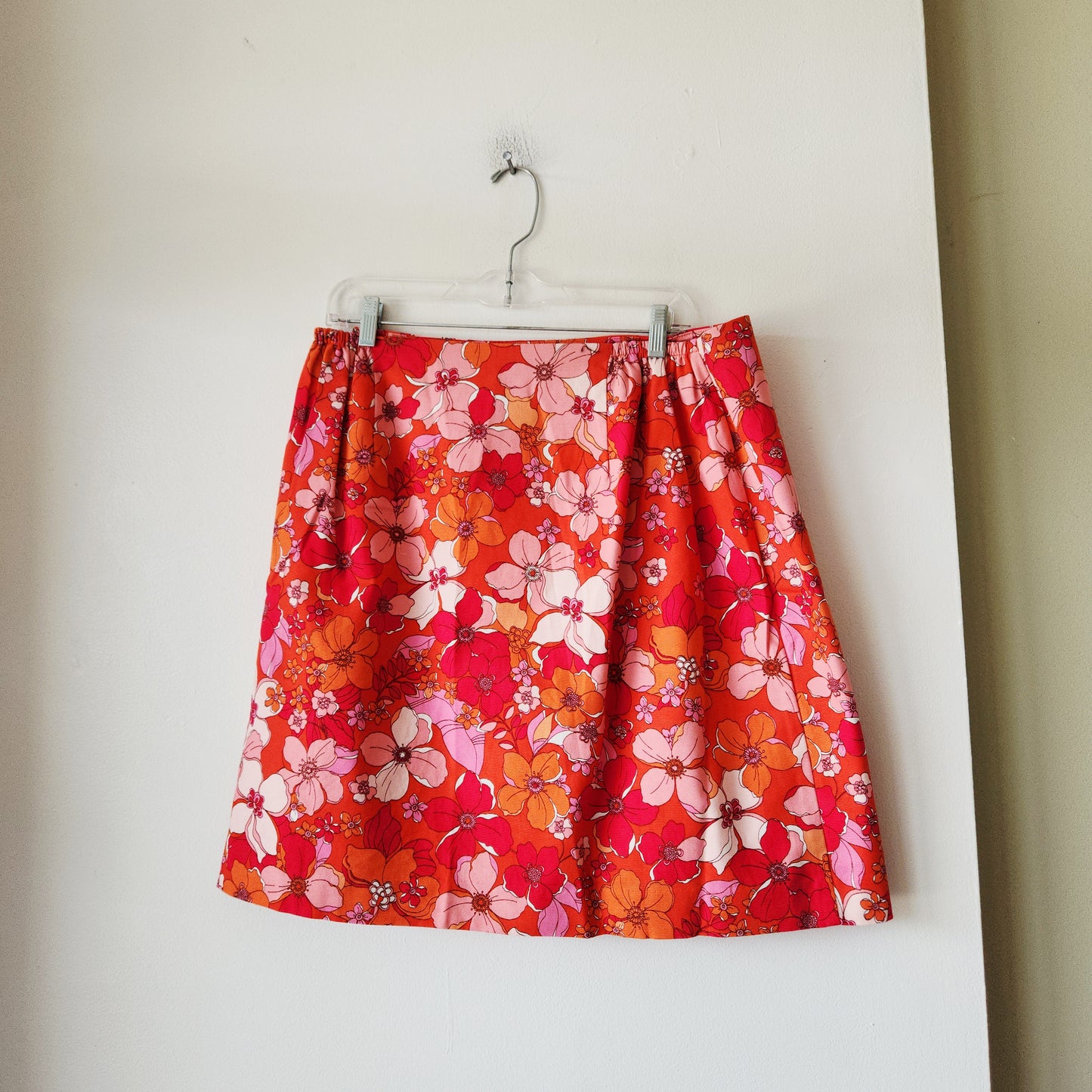 Talbots Bright Floral Skirt - size 14W