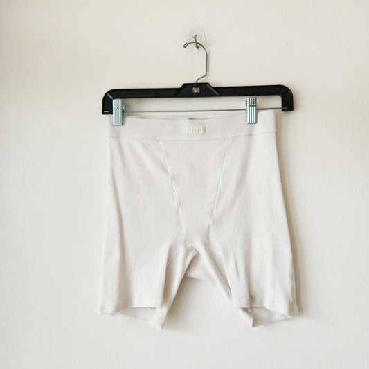 Skims Ribbed Sleep Shorts - S